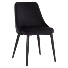 ΚΑΡΕΚΛΑ SERENITY HM8527.14 ΒΕΛΟΥΔΟ ΜΑΥΡΟ ΜΕ ΜΑΥΡΑ ΜΕΤΑΛΛΙΚΑ ΠΟΔΙΑ 51x54x83,5Υεκ. |  Πολυθρόνες σαλονιού στο espiti