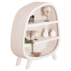 ΡΑΦΙΕΡΑ ΣΕΙΡΑ SANTORINI HM18060.01 MDF ΣΕ ΥΠΟΛΕΥΚΟ ΧΡΩΜΑ 120x38x133Υεκ. |  Βιτρίνες - Έπιπλα εισόδου στο espiti