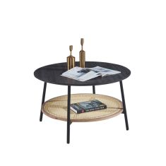 ΤΡΑΠΕΖΙ ΣΑΛΟΝΙΟΥ SEWELL HM18033 MDF ΣΕ ZEBRANO-ΜΕΤΑΛΛΙΚΑ ΠΟΔΙΑ-WICKER Φ80x46,5Υεκ. |  Τραπέζια στο espiti