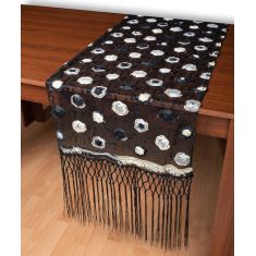 Τούλινη καρέ τραβέρσα 264-17 (50cm x 200cm) μαύρο 5206978166716 SilkFashion |  Τραπεζομάντηλα στο espiti