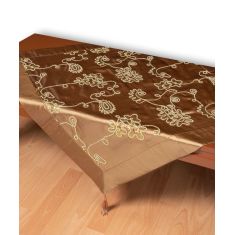 Σατέν καρέ 7710 (80cm x 80cm) λαδί 5206978017636 SilkFashion |  Τραπεζομάντηλα στο espiti