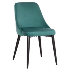 ΚΑΡΕΚΛΑ SERENITY HM8527.13 ΒΕΛΟΥΔΟ ΧΡΩΜΑ ΜΕΝΤΑ- ΜΑΥΡΑ ΜΕΤΑΛΛΙΚΑ ΠΟΔΙΑ 51x54x83,5Υεκ. |  Πολυθρόνες σαλονιού στο espiti