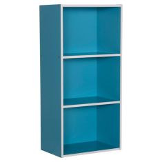 ΡΑΦΙΕΡΑ ΤΟΙΧΟΥ CUBICON HM9941.05 ΜΠΛΕ-ΛΕΥΚΗ ΜΕΛΑΜΙΝΗ 38,5x23,5x80Υεκ. |  Ραφιέρες τοίχου στο espiti