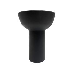 ΕΠΙΤΡΑΠΕΖΙΟ ΚΕΡΑΜΙΚΟ ΔΙΑΚΟΣΜΗΤΙΚΟ ELENDIL HM4603.02 ΜΑΥΡΟ ΜΑΤ Φ20x26.5Υεκ |  Επιπλα στο espiti