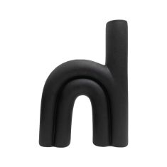 ΕΠΙΤΡΑΠΕΖΙΟ ΚΕΡΑΜΙΚΟ ΔΙΑΚΟΣΜΗΤΙΚΟ ARCON HM4638.02 ΜΑΥΡΟ ΜΑΤ 25,5x6x34Υεκ |  Επιπλα στο espiti