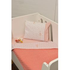 Κουβέρτα κούνιας διπλής όψης Minky Sophie La Girafe σχ 502 |  Βρεφικές Πάντες στο espiti