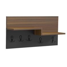 ΚΡΕΜΑΣΤΡΑ ΕΙΣΟΔΟΥ & ΡΑΦΙ NYDA HM18079.02 ΜΕΛΑΜΙΝΗ ΚΑΡΥΔΙ-ΜΑΥΡΟ 65x13.2x31Υεκ. |  Βιτρίνες - Έπιπλα εισόδου στο espiti
