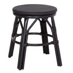ΣΚΑΜΠΟ ΑΛΟΥΜΙΝΙΟΥ CHINO HM6285.02 BAMBOO LOOK & TEXTILENE ΣΕ ΜΑΥΡΟ Φ36x46Υεκ. |  Σκαμπώ κήπου στο espiti