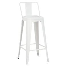 ΣΚΑΜΠΟ BAR ME ΠΛΑΤΗ ΜΕΤΑΛΛΙΚΟ MELITA-PRO HM8643.41 ΛΕΥΚΟ ΜΑΤ 42x42x100Υεκ. |  Σκαμπώ μπαρ στο espiti
