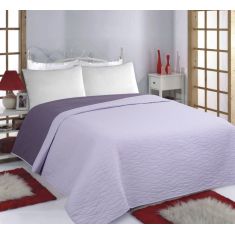 ΚΟΥΒΕΡΛΙ σετ (240cm x 260cm) WAVES lila/purple 5206978075018 SilkFashion |  Κουβερλί Υπέρδιπλα στο espiti