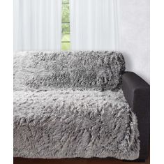 Διακοσμητικό μαλλιαρό ριχτάρι 5336 (145cm x 195cm) δίχρωμο/μαύρη βάση 5206978075278 SilkFashion |  Ριχτάρια στο espiti