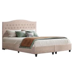 ΚΡΕΒΑΤΙ MALENA HM638.22 ΜΠΕΖ ΥΦΑΣΜΑ Τ. NUBUCK ΓΙΑ ΣΤΡΩΜΑ 150x200εκ. |  Κρεβάτια στο espiti
