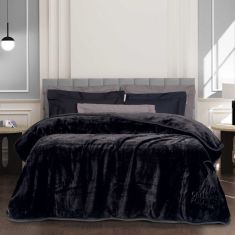 GREENWICH POLO CLUB ΚΟΥΒΕΡΤΑ VELOUR ΜΟΝΗ ESSENTIAL 3440 ΜΑΥΡΟ |  Κουβέρτες Βελουτέ Υπέρδιπλες στο espiti