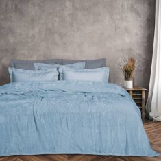 DAS HOME ΚΟΥΒΕΡΤΑ VELOUR ΥΠΕΡΔΙΠΛΗ 1344 ΓΑΛΑΖΙΟ |  Κουβέρτες Βελουτέ Υπέρδιπλες στο espiti