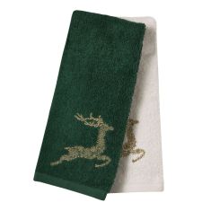 DAS HOME CHRISTMAS ΠΟΤΗΡΟΠΑΝΑ ΣΕΤ 2ΤΜΧ 40X60 0701 GREEN, IVORY |  Χριστουγεννιάτικες Πετσέτες στο espiti