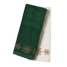 DAS HOME CHRISTMAS ΠΟΤΗΡΟΠΑΝΑ ΣΕΤ 2ΤΜΧ 40X60 0705 GREEN, IVORY |  Χριστουγεννιάτικες Πετσέτες στο espiti