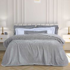 GREENWICH POLO CLUB ΚΟΥΒΕΡΤΑ VELOUR ΥΠΕΡΔΙΠΛH ESSENTIAL 3442 ΑΣΗΜΙ |  Κουβέρτες Βελουτέ Υπέρδιπλες στο espiti