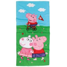 ΠΕΤΣΕΤΑ ΘΑΛΑΣΣΗΣ PEPPA PIG 70Χ140 5863 ΜΠΛΕ, ΠΡΑΣΙΝΟ, ΡΟΖ |  Πετσέτες Θαλάσσης στο espiti