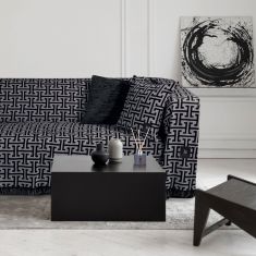 GREENWICH POLO CLUB ΡΙΧΤΑΡΙ 180Χ250 ESSENTIAL 3901 ΓΚΡΙ, ΜΑΥΡΟ |  Ριχτάρια στο espiti