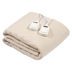 DAS HOME ΗΛΕΚΤΡΙΚΗ ΚΟΥΒΕΡΤΑ CΟMFORT ΔΙΠΛΗ 0488 BEIGE |  Κουβέρτες Ηλεκτρικές  στο espiti