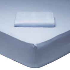 DAS HOME 1005 ΣΕΝΤΟΝΙ ΥΠΕΡΔΙΠΛΟ ΜΕ ΛΑΣΤΙΧΟ BABY BLUE BABY BLUE |  Μονόχρωμα Υπέρδιπλα στο espiti