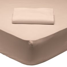 DAS HOME 1002 ΣΕΝΤΟΝΙ ΜΟΝΟ ΜΕ ΛΑΣΤΙΧΟ BEIGE BEIGE |  Μονόχρωμα Μονά στο espiti