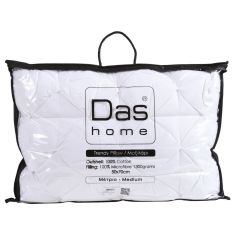 DAS HOME ΜΑΞΙΛΑΡΙ 50Χ70 TRENDY 1032 WHITE |  Μαξιλάρια Υπνου στο espiti