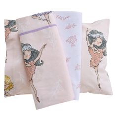 DAS BABY ΣΕΤ ΣΕΝΤΟΝΙΑ FUN 4913 LILAC, PINK |  Βρεφικά Σεντόνια στο espiti