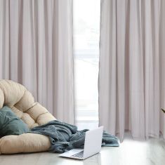 DAS HOME ΚΟΥΡΤΙΝΑ 450Χ270 ΜΕ ΤΡΕΣΑ 2196 ΓΚΡΙ |  Ετοιμες κουρτίνες με σχέδιο στο espiti