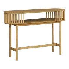Κονσόλα Nodial pakoworld MDF/Bamboo σε φυσική απόχρωση 120x39x85εκ |  Συρταριέρες -Κονσόλες στο espiti