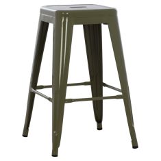 ΣΚΑΜΠΟ ΜΕΣΑΙΟΥ ΥΨΟΥΣ ΜΕΤΑΛΛΙΚΟ MELITA-PRO HM8573.43 DARK OLIVE GREEN 43x43x67Υεκ. |  Σκαμπώ μπαρ στο espiti