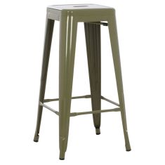 ΣΚΑΜΠΟ ΜΠΑΡ ΜΕΤΑΛΛΙΚΟ MELITA-PRO HM8642.43 ΣΕ DARK OLIVE 43x43x78Υεκ. |  Σκαμπώ μπαρ στο espiti