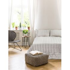Σετ Νυφικό Κουβερλί SQUARE PET & Βαμβάκι 220 x 240 + 2 μαξιλαροθήκες 50 x 70 εκ. MADI |  Κουβερλί Υπέρδιπλα στο espiti