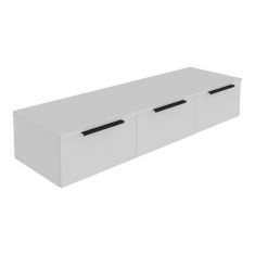 Κονσόλα με 3 συρτάρια Doha pakoworld σε λευκή απόχρωση 120x39x22cm |  Συρταριέρες -Κονσόλες στο espiti