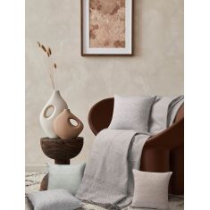 Ριχτάρι ROMBO BROWN Βαμβάκι 170 x 180 εκ. MADI |  Ριχτάρια στο espiti