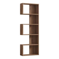 Βιβλιοθήκη Cascade pakoworld σε sonoma  απόχρωση 51.8x22x150εκ |  Βιβλιοθήκες στο espiti