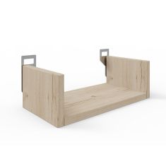 Ραφιέρα τοίχου Derva pakoworld σε oak απόχρωση 30x15x10cm |  Ραφιέρες τοίχου στο espiti