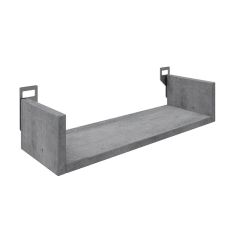 Ραφιέρα τοίχου Derva pakoworld σε cement γκρι απόχρωση 45x15x10cm |  Ραφιέρες τοίχου στο espiti