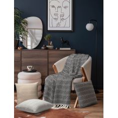 Ριχτάρι HERHALING ANTHRACITE Βαμβάκι 190 x 300 εκ. MADI |  Ριχτάρια στο espiti