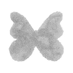 Παιδικό Χαλί LIGHT GREY SHADE BUTTERFLY 120 x 120 εκ. MADI |  Χαλιά Παιδικά στο espiti