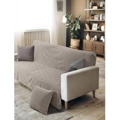 Ριχτάρι LAVIR BEIGE PET 180 x 180 εκ. MADI |  Ριχτάρια στο espiti