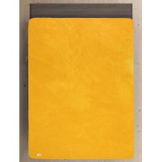 Σεντόνι Flannel CREASES YELLOW 100% Πολυεστερικό Flannel 100 x 200 + 30 εκ. MADI |  Μονόχρωμα Υπέρδιπλα στο espiti