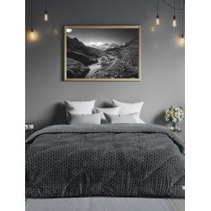 Κουβερτοπάπλωμα UNITS ANTHRACITE 100% Πολυεστερικό Flannel 220 x 240 εκ. MADI |  Κουβερτοπαπλώματα  στο espiti