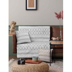 Ριχτάρι ECLECTIC GREY Βαμβάκι 170 x 340 εκ. MADI |  Ριχτάρια στο espiti