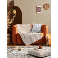 Ριχτάρι FOLK BEIGE Βαμβάκι 170 x 340 εκ. MADI |  Ριχτάρια στο espiti