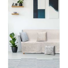 Ριχτάρι ROCOCO BEIGE Βαμβάκι 170 x 340 εκ. MADI |  Ριχτάρια στο espiti