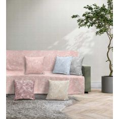 Ριχτάρι FERN PINK Βαμβάκι 170 x 180 εκ. MADI |  Ριχτάρια στο espiti