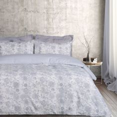 DAS HOME ΣΕΤ ΣΕΝΤΟΝΙΑ ΥΠΕΡΔΙΠΛΑ HAPPY FLANNEL 9636 GREY, IVORY |  Σεντόνια Υπέρδιπλα / King Size στο espiti
