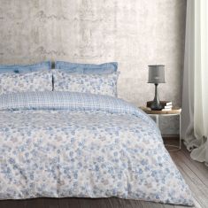DAS HOME ΣΕΤ ΣΕΝΤΟΝΙΑ ΥΠΕΡΔΙΠΛΑ HAPPY FLANNEL 9637 BLUE, TAUPE |  Σεντόνια Υπέρδιπλα / King Size στο espiti