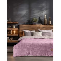 Παπλωματοθήκη DUSK PINK 220 x 240 εκ. MADI |  Παπλωματοθήκες Υπέρδιπλες στο espiti